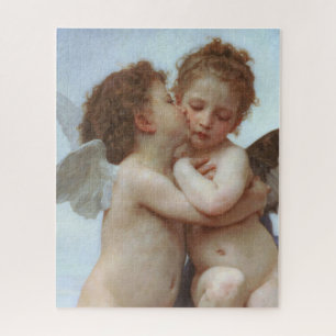 Bouguereau Angel’s First Kiss Valentine Puzzle