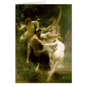 Bouguereau - Nymphes et Satyre