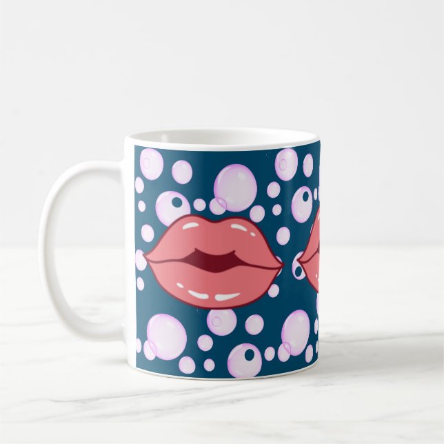 Bouillonner les lèvres tasse (Gauche)