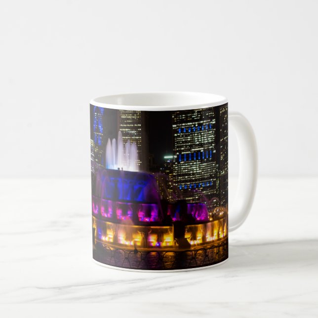 Boukingham Fountain Chicago Coffee Mug (Devant droit)