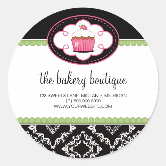 Boulangerie Boutique Stickers Affaires (Devant)