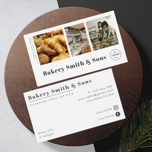 Boulangerie café Café bar photo Carte de visite