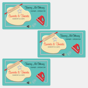 Boulangerie Cookie Stickers d'affaires