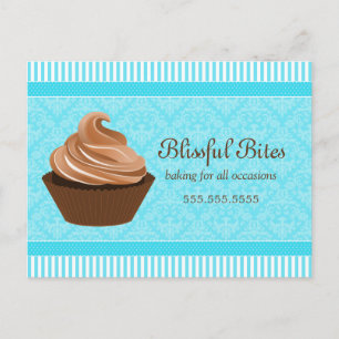 Boulangerie Cupcake Business Carte postale promoti