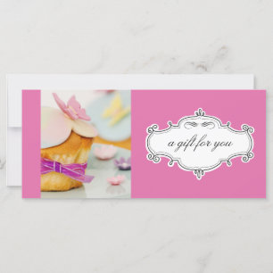 Boulangerie ou Cupcake Business Certificats cadeau