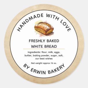 Boulangerie Pain cuit Pain Étiquette