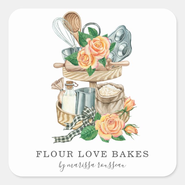 Boulangerie pâtissière Outils Étiquette produit (Devant)