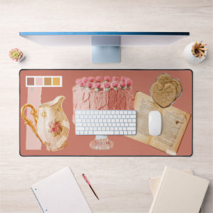 Boulangerie Rose Feminine Cute Collage Média Mixte