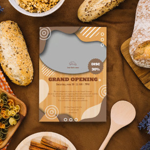 Boulangerie sur mesure Grand Invitation d'ouvertur