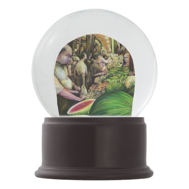 Boule À Neige Beaucoup d'hommes, beaucoup de melons, Budapest (Devant)