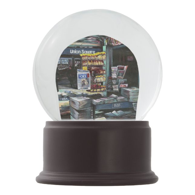 Boule À Neige Chrysocolia Morning, Carré de l'Union, New York (Devant)