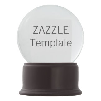 Boule À Neige Globe fait sur commande de neige d'ONYX MERLOT de