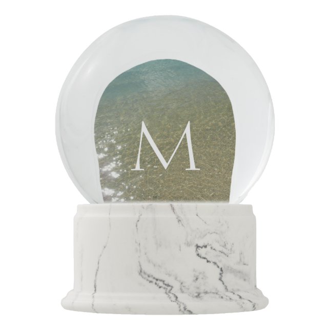 Boule À Neige L'eau sur la plage I Photographie Abstraite de la  (Devant)