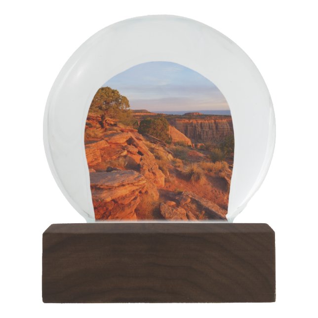 Boule À Neige Lever de soleil sur le Grand View Trail à CO Monum (Devant)