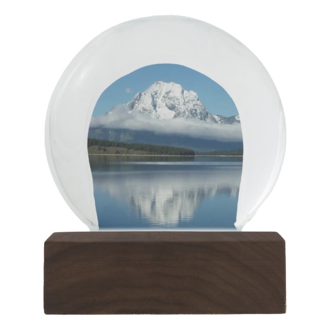 Boule À Neige Reflet du mont Moran dans le Grand Teton (Devant)