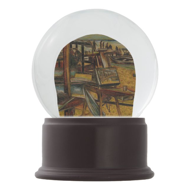 Boule À Neige Tous les grands tableaux commencent par un seul pi (Dos)