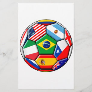 Boule avec drapeaux