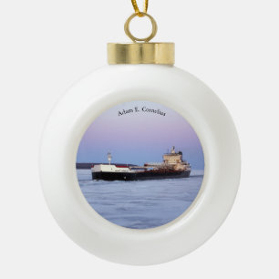 Boule d'Adam E. Cornélius ou ornement de flocon d