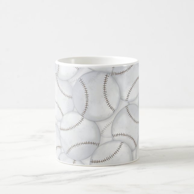 Boule de baseball Mug (Centre)