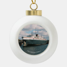 Boule de blaireau ou ornement de flocon de neige