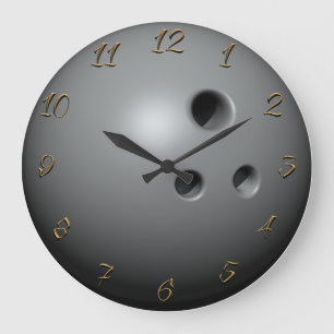 Boule de bowling grande horloge