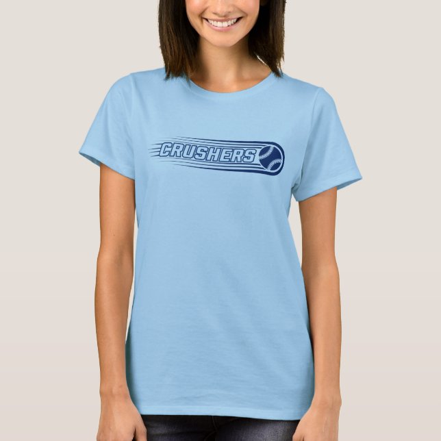 Boule de broyeurs KC avec lignes T-shirt Femme (Devant)