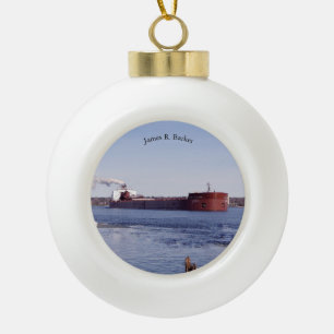 Boule de James R. Barker ou ornement de flocon de