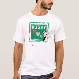 Boule de passage de T-shirt de fans de rugby de