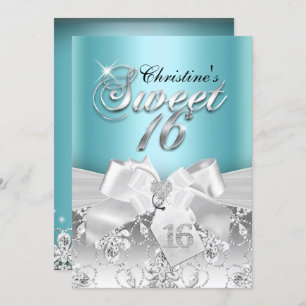 Boule Diamond Boule Bleu Douceur 16 Invitation