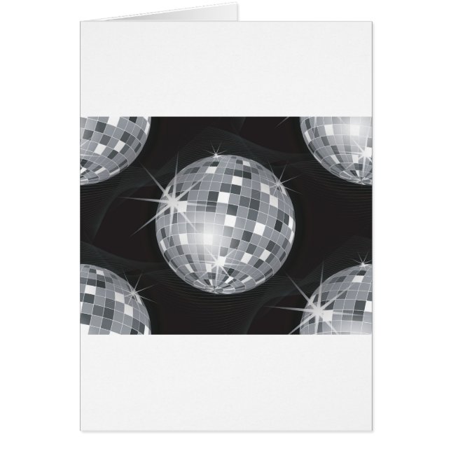 boule disco argent (Devant)
