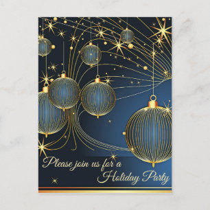 Boule d'or pour une carte postale magique