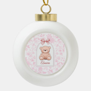 Boule En Céramique Amara Conception personnalisée d'ours en peluche