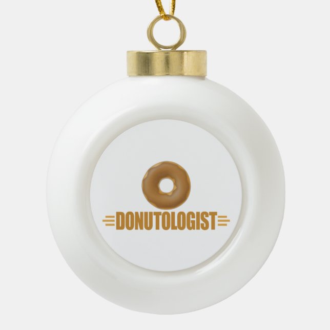 Boule En Céramique Amusant Donut (Devant)