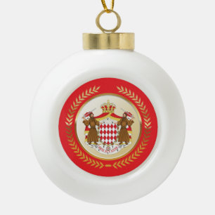 Boule En Céramique Armoiries de Monaco