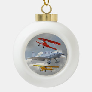 BOULE EN CÉRAMIQUE AVIONS