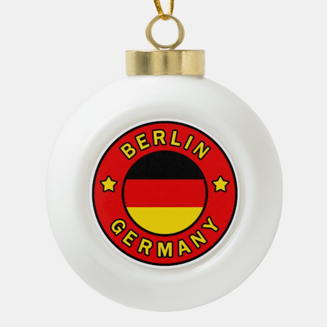 Boule En Céramique Berlin Allemagne (Devant)
