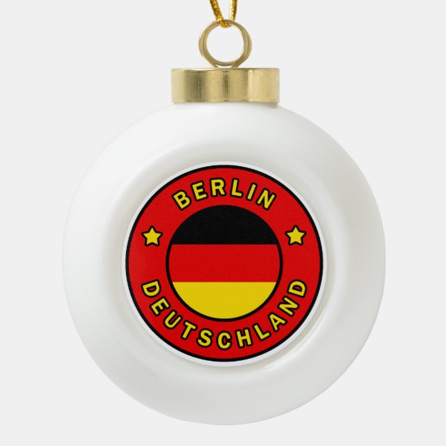 Boule En Céramique Berlin Deutschland (Devant)