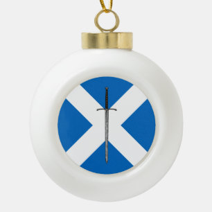 Boule En Céramique Bruce Sword sur Saltire
