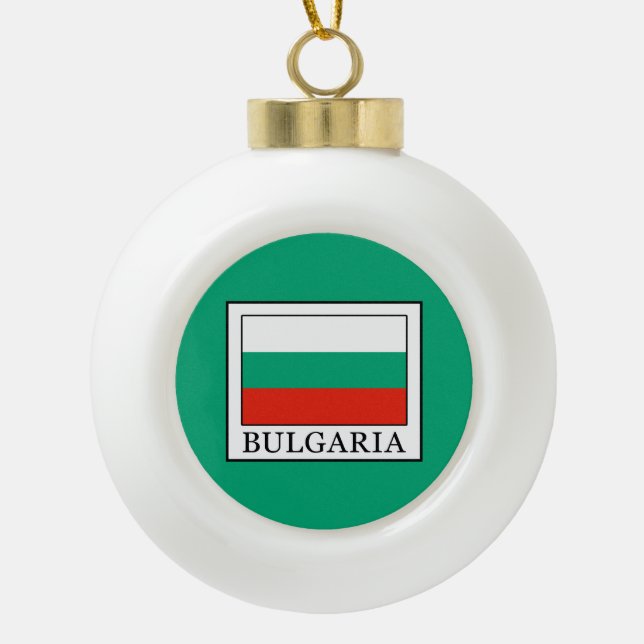 Boule En Céramique Bulgarie (Devant)
