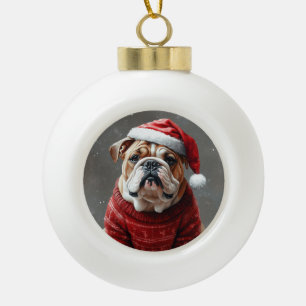 Boule En Céramique bulldog anglais