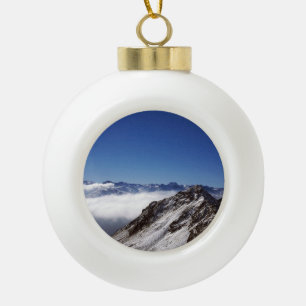 Boule En Céramique Carte de vacances Snow Davos Suisse Poster Photo B