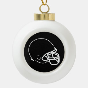 Boule En Céramique Casque de football