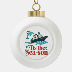 Boule En Céramique c'est la sai-son drôle de croisière en famille