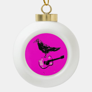 Boule En Céramique chanson de guitare de corbeau