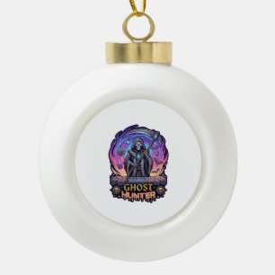 Boule En Céramique Chasseur de fantômes Faucheur Squelette Faux Fl Pu