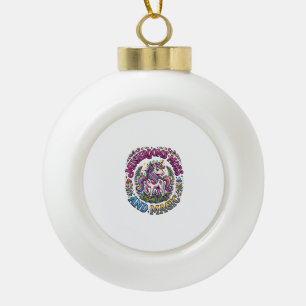 Boule En Céramique Chemise commerciale Licornes Champignons Mousse et