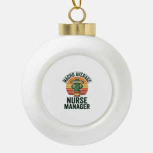Boule En Céramique Chemise drôle de cactus Nacho Infirmière moyenne g