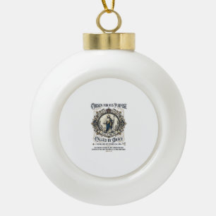 Boule En Céramique Chemise Électricien Jésus Conception à base de foi