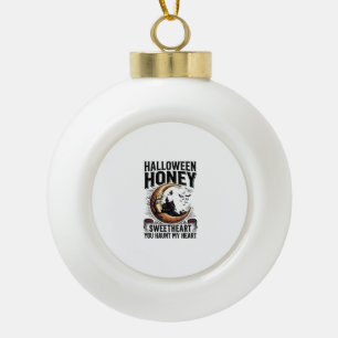 Boule En Céramique Chemise Halloween Honey Sucre Conception Amour Fan