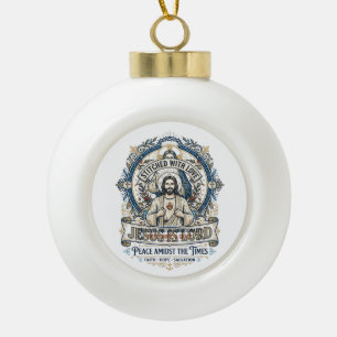 Boule En Céramique Chemise vintage chrétienne Eschatologie Prophétie 